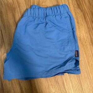 Patagonia Blue Athletic Shorts with Pocket